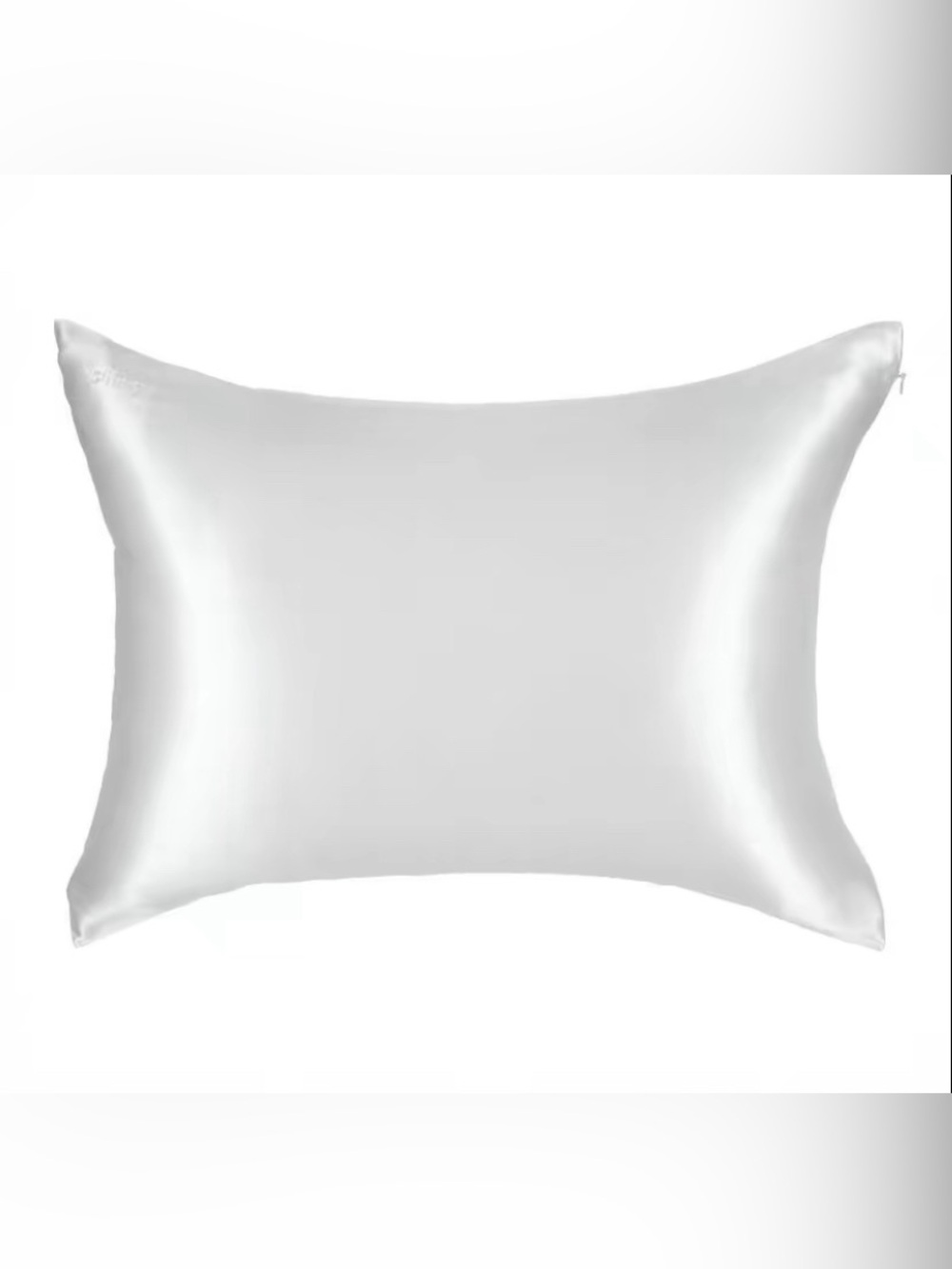 Blissy -  King 600 Thread Count Silk Pillowcase Ivory White New